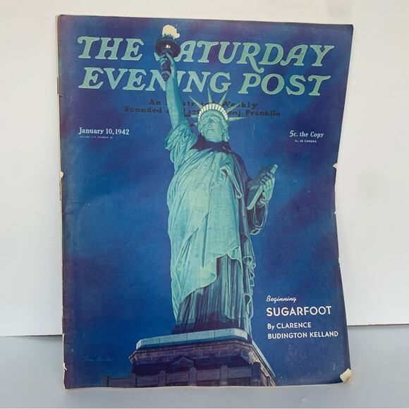 Vintage Other - 1942 Post Magazine